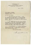 Franklin D. Roosevelt 1926 Letter Signed to Physical Therapist Helena Mahoney as the Warm Springs Facility Was About to Open -- ...there are two or three patients already there...